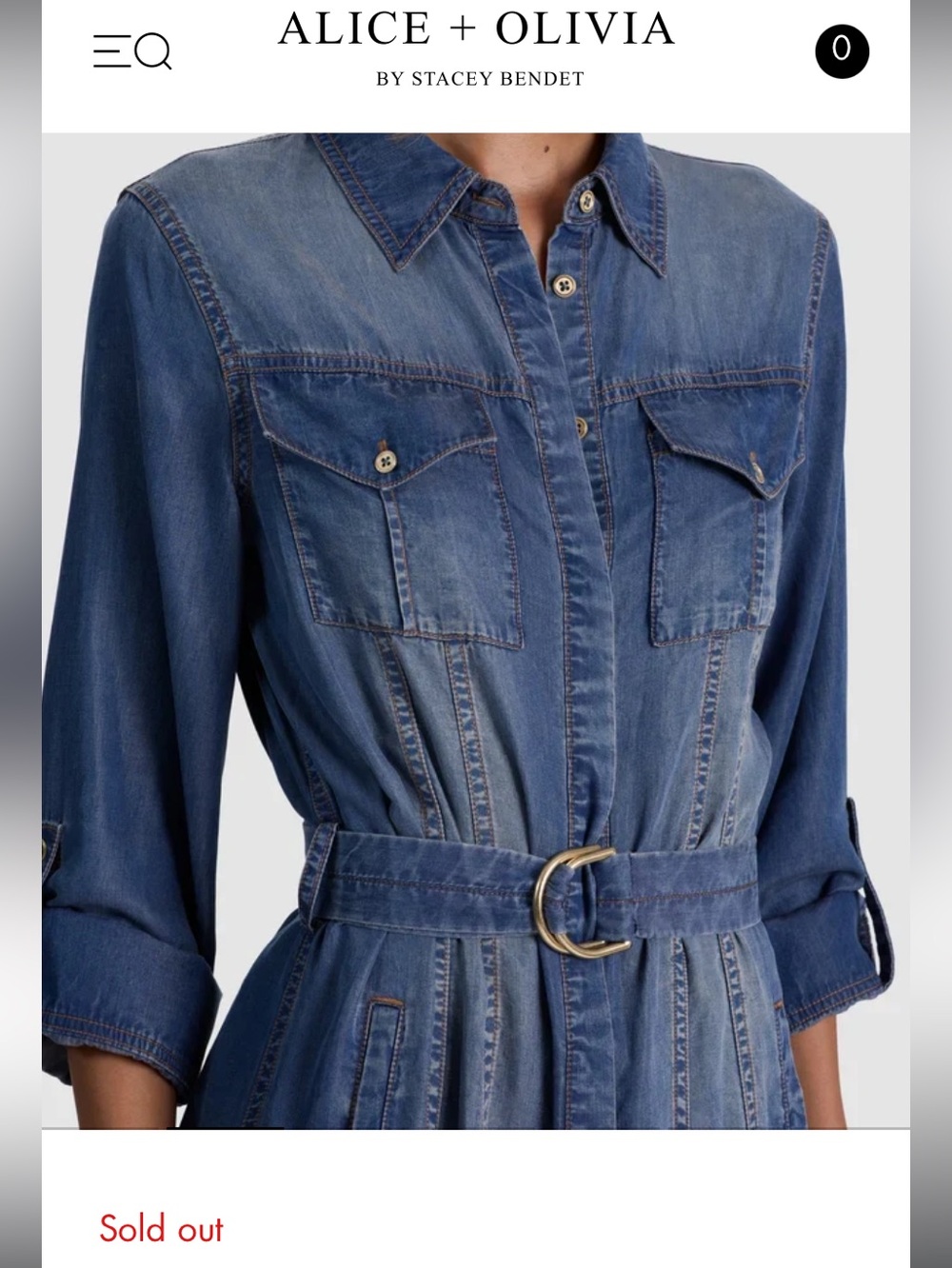 Alice + Olivia Chassidy Duster:Shirt Dress THE SOFTEST EVER!!! - Picture 3 of 15